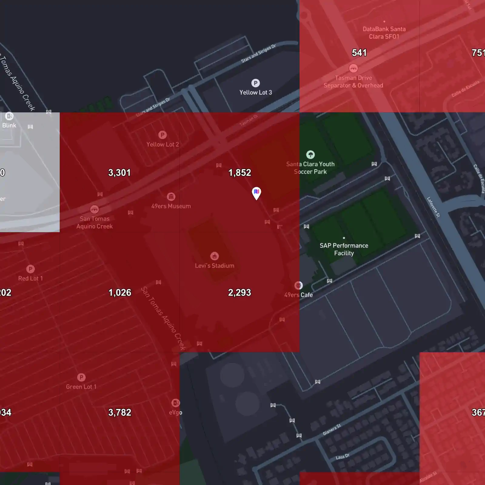 Competitive benchmarking analysis comparing carrier performance